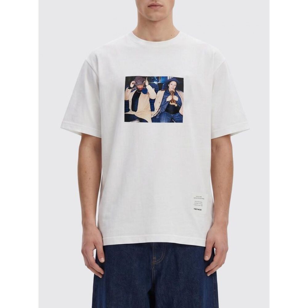 Junya Watanabe Men Junya Watanabe Printed Cotton T-Shirt